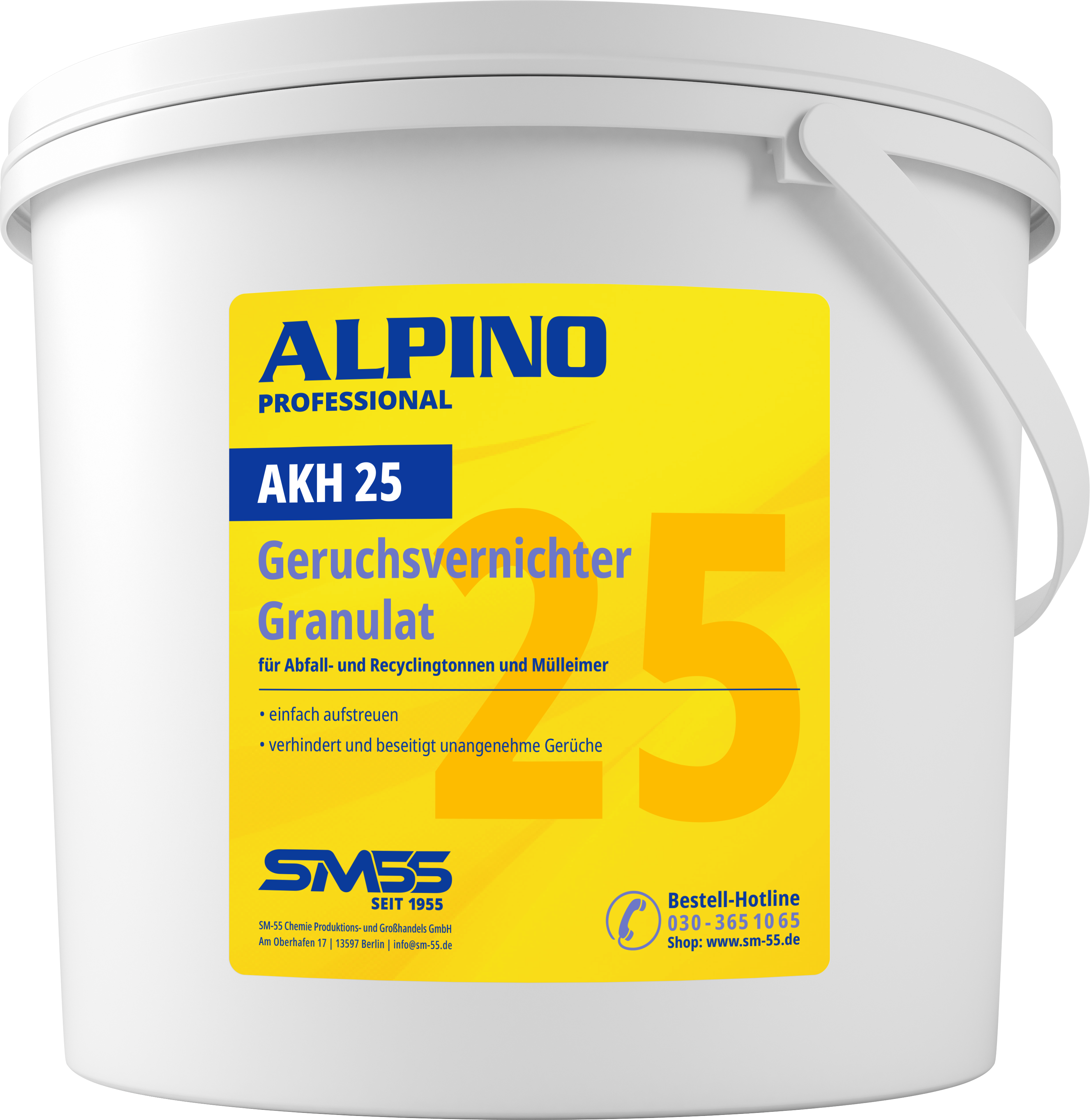 AKH 25  Geruchsvernichter Granulat 10 KG