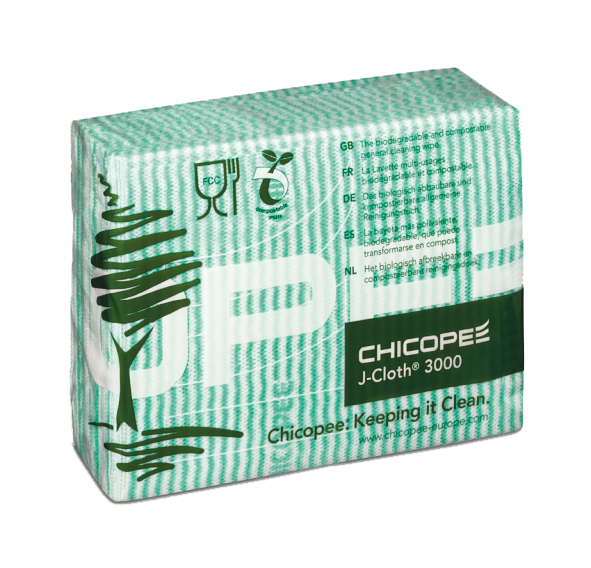 J-Cloth 3000 Reinigungstücher 43x32cm 50 Stück grün