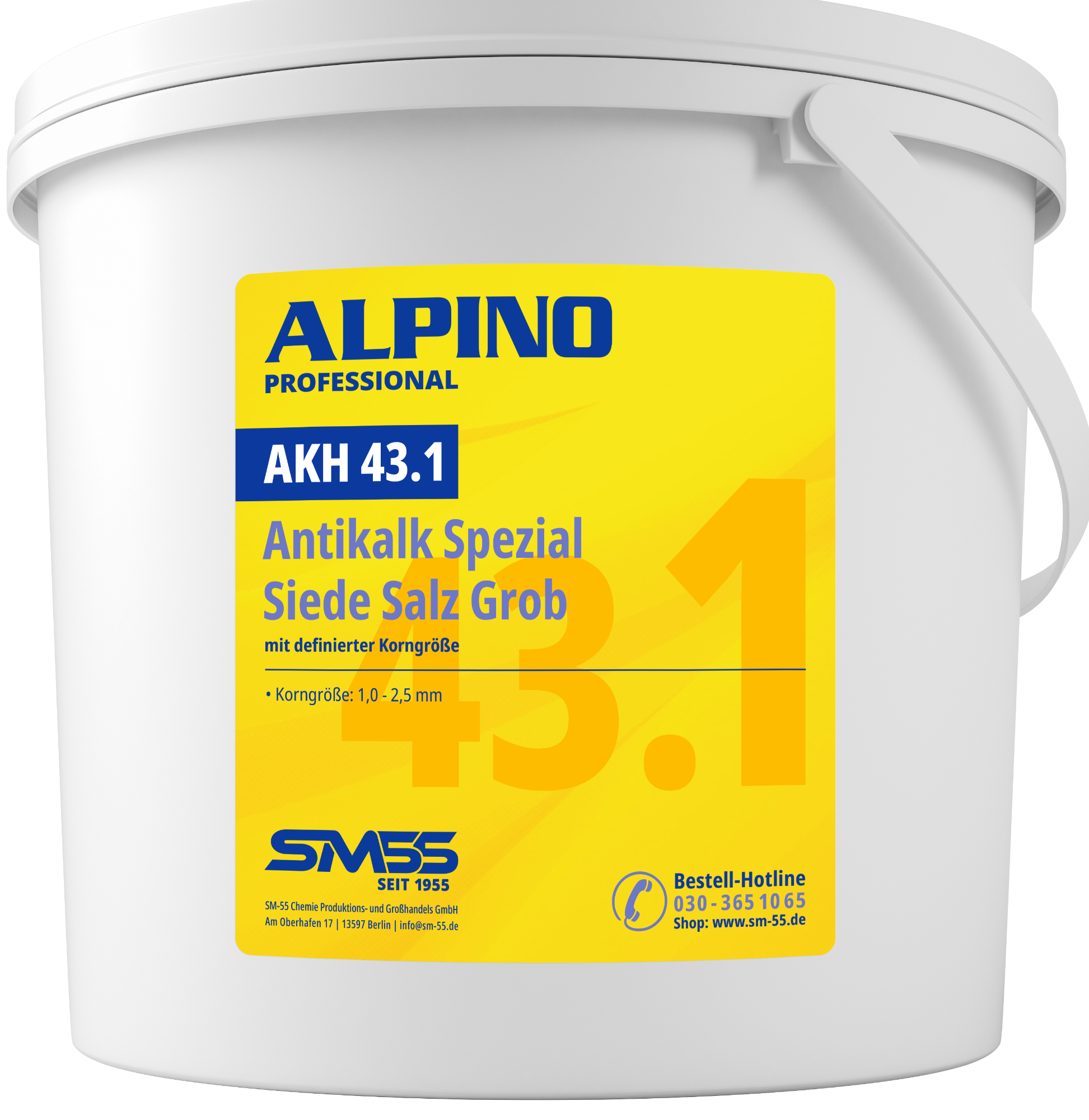 AKH 43.1  Antikalk Spezial Siedesalz grob 10kg
