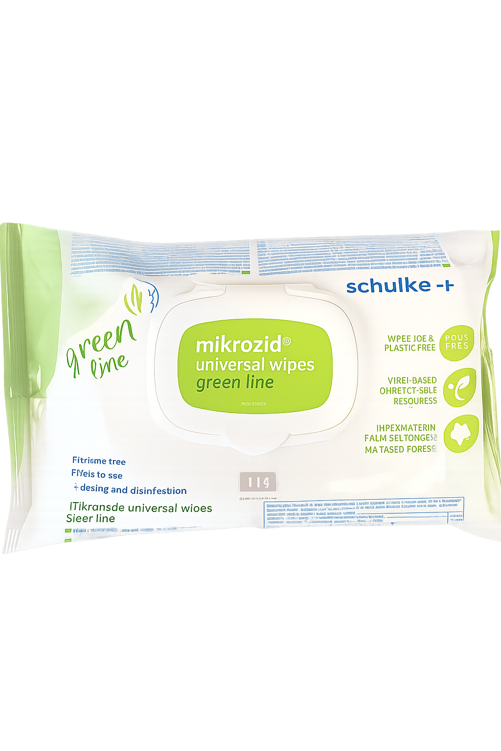 Mikrozid Universal Wipes green line Tücher 18 x 20cm - 114 Stk.