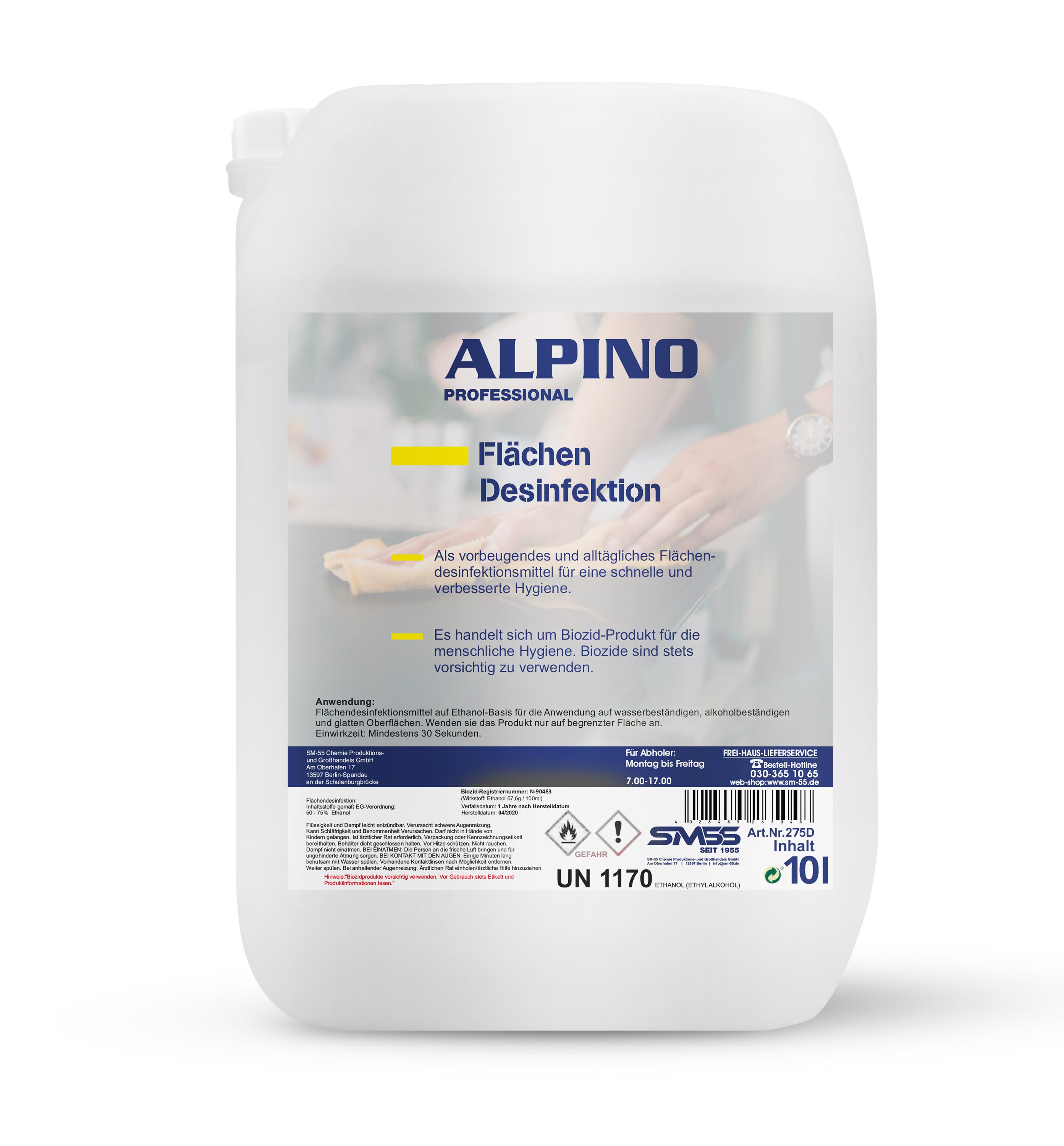 Alpino Flächendesinfektion flüssig 5 L