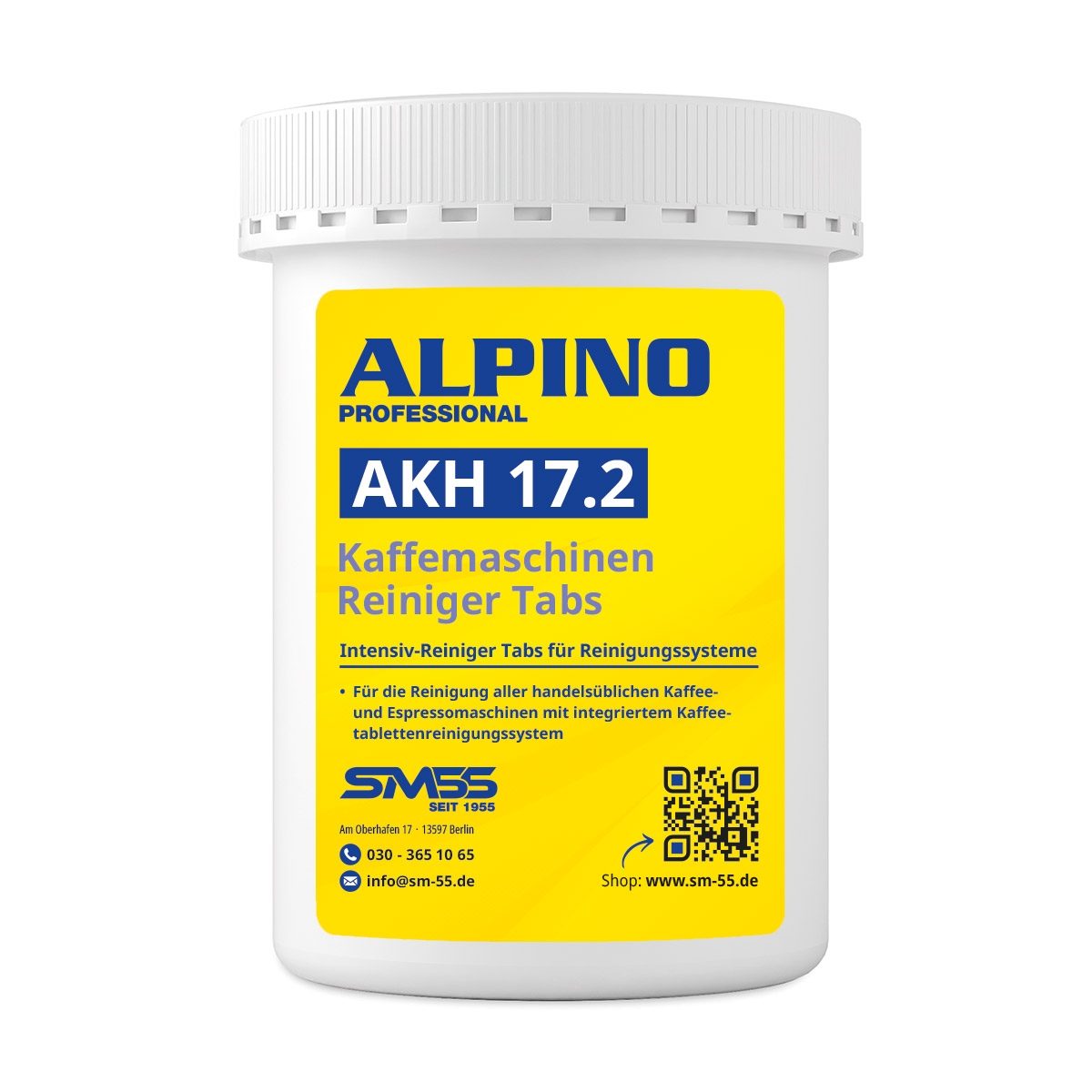AKH 17.2  Kaffeemaschinen Reiniger Tabs 500 St. - 1KG
