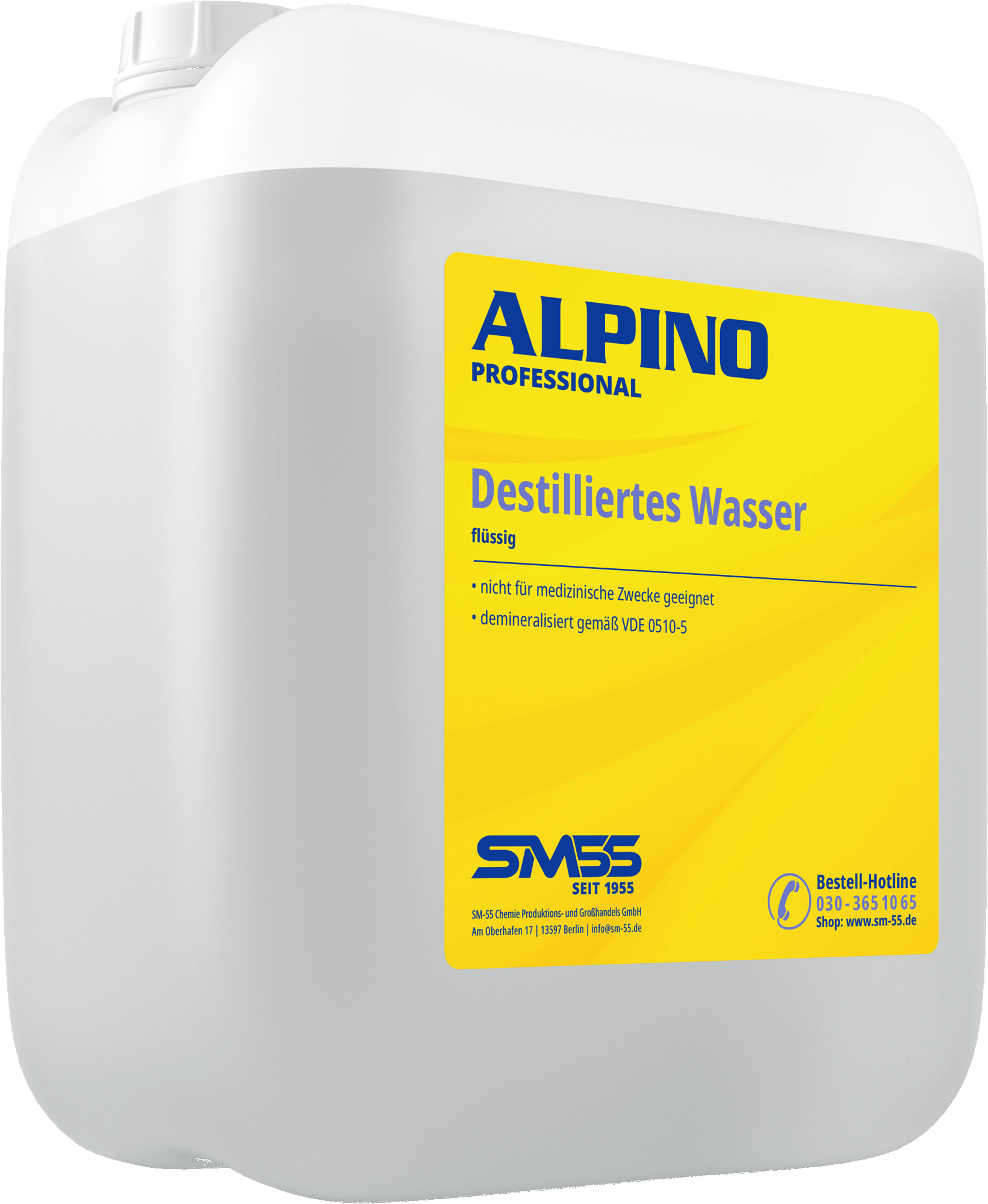 Destilliertes Wasser 10L