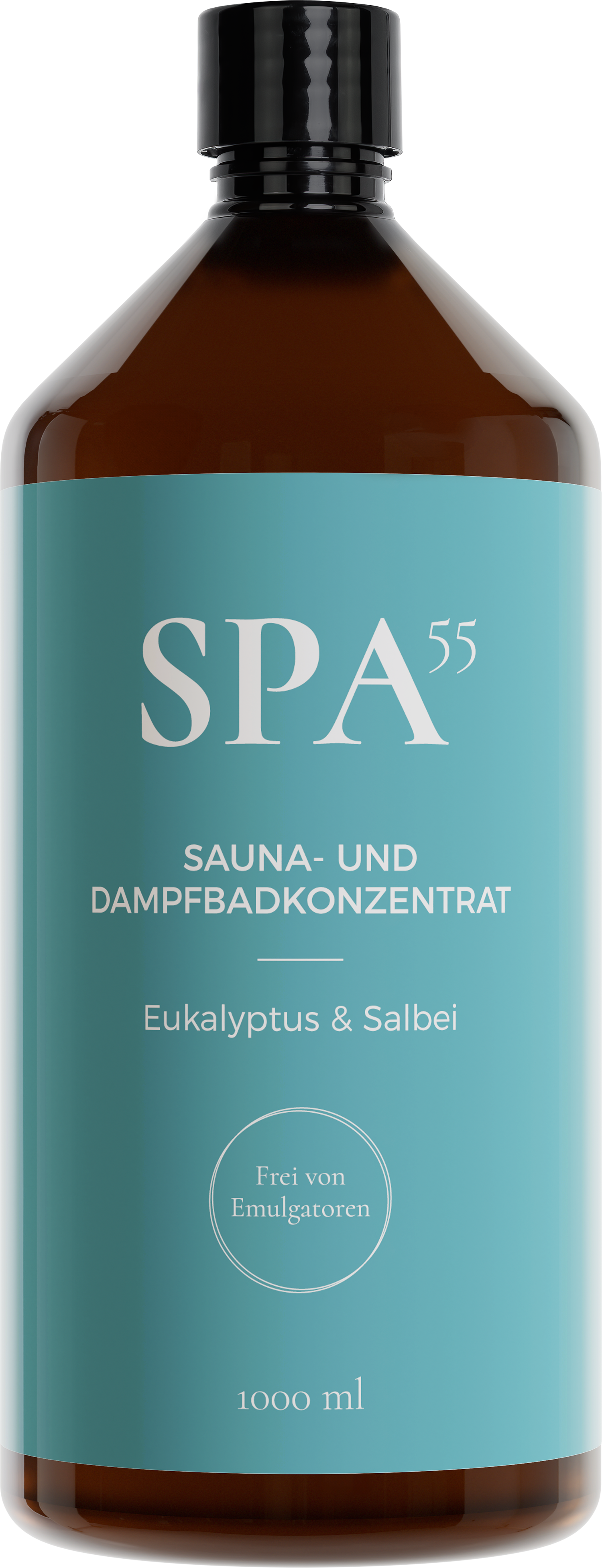 SPA55 Sauna-Dampfbad Konzentrat Eukalyptus & Salbei 1L