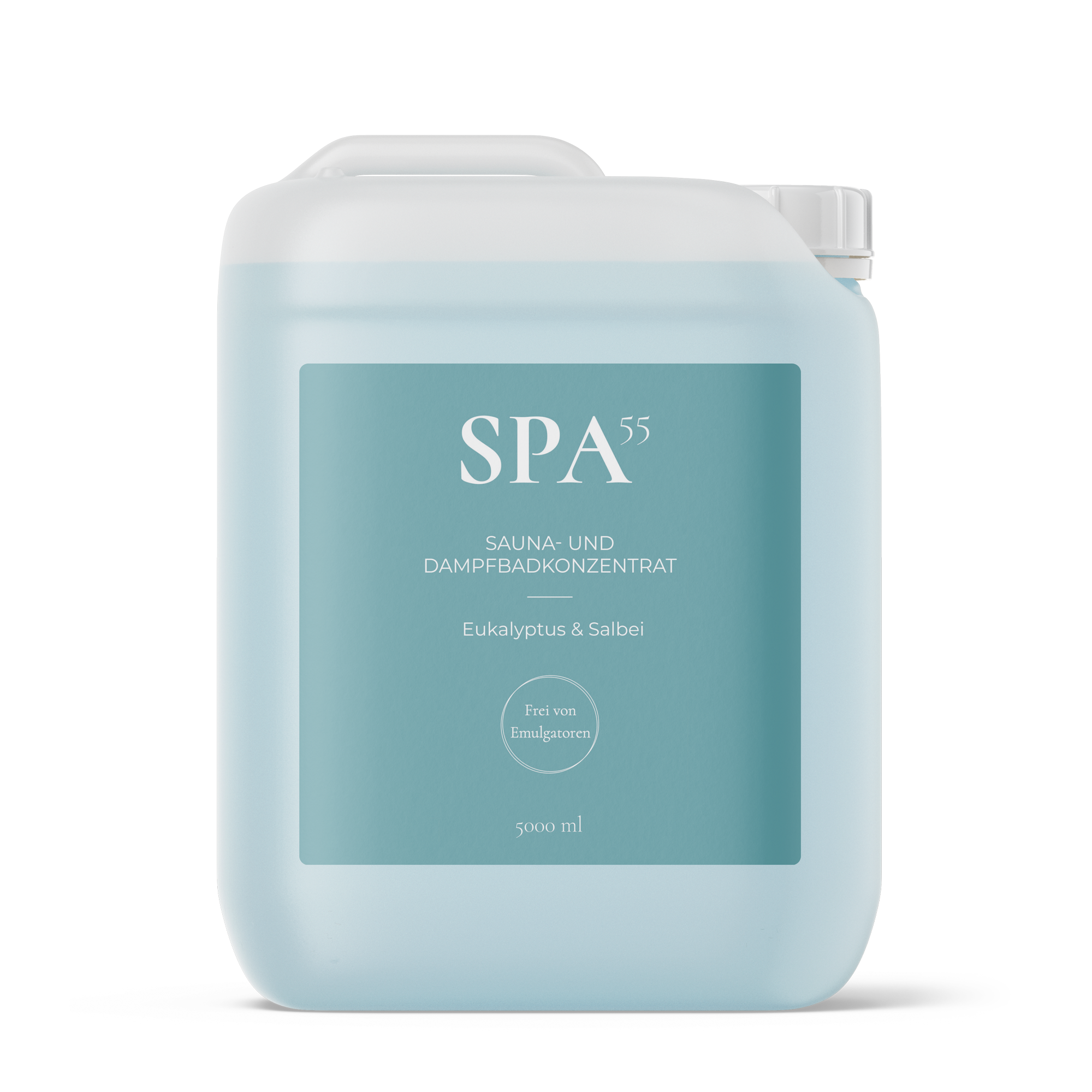 SPA55 Sauna-Dampfbad-Konzentrat Eukalyptus & Salbei 5L