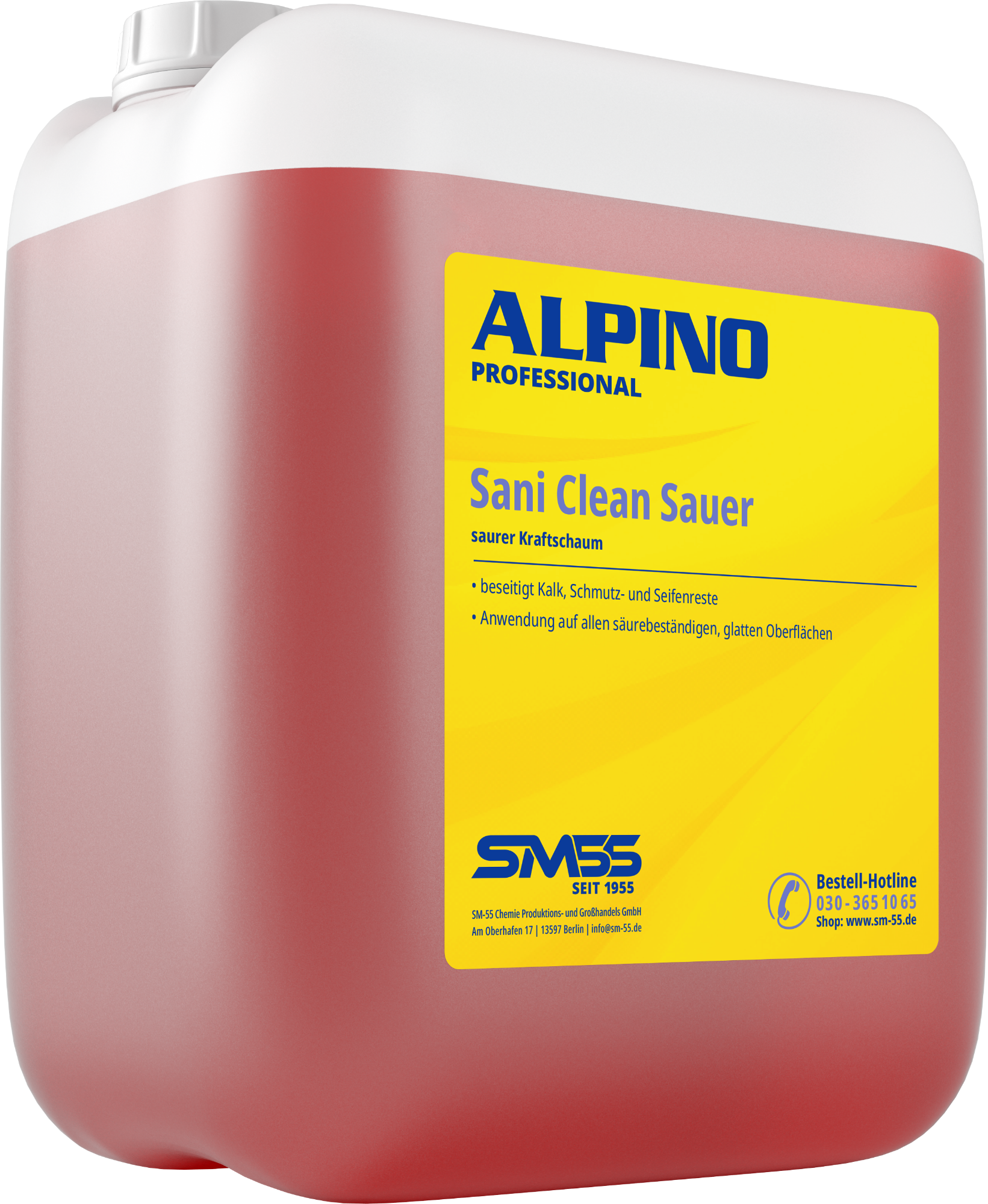 Sani Clean Sauer inkl. Nachfüllflasche
