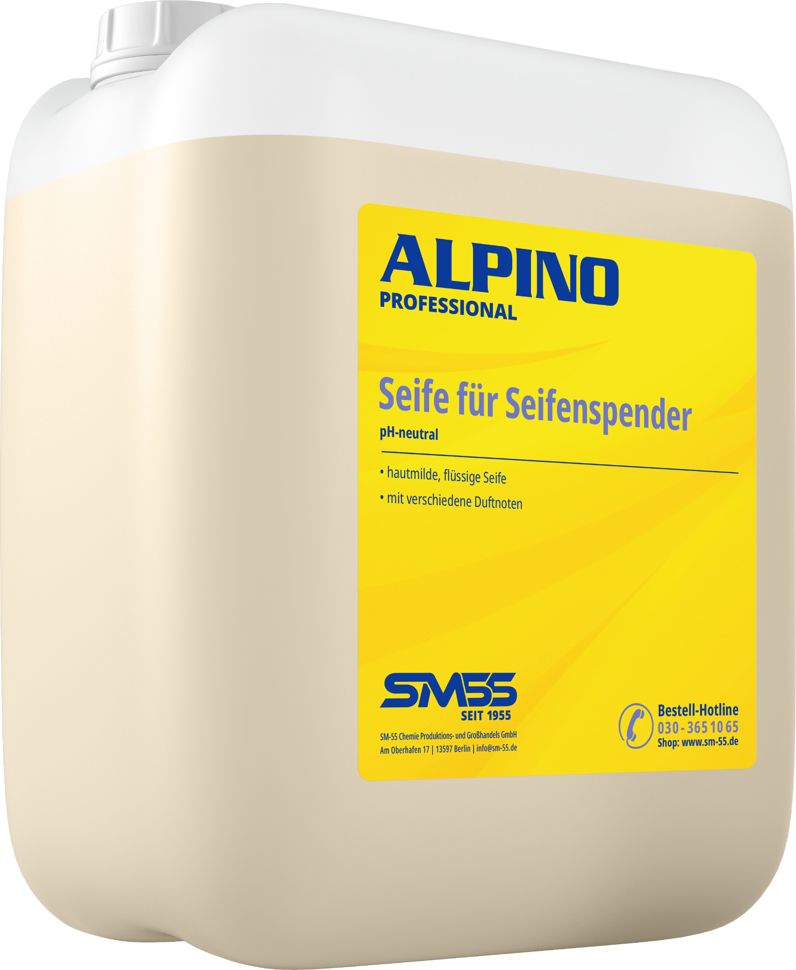 Seife für Seifenspender weiss 10L