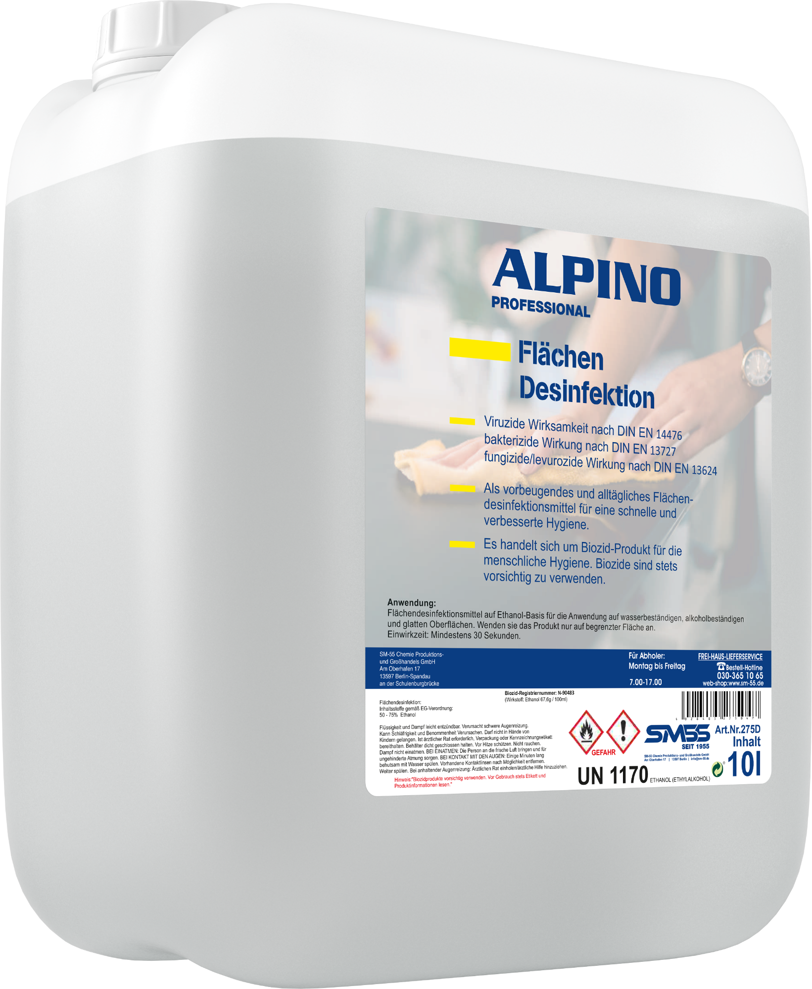 Alpino Flächendesinfektion flüssig 10 L