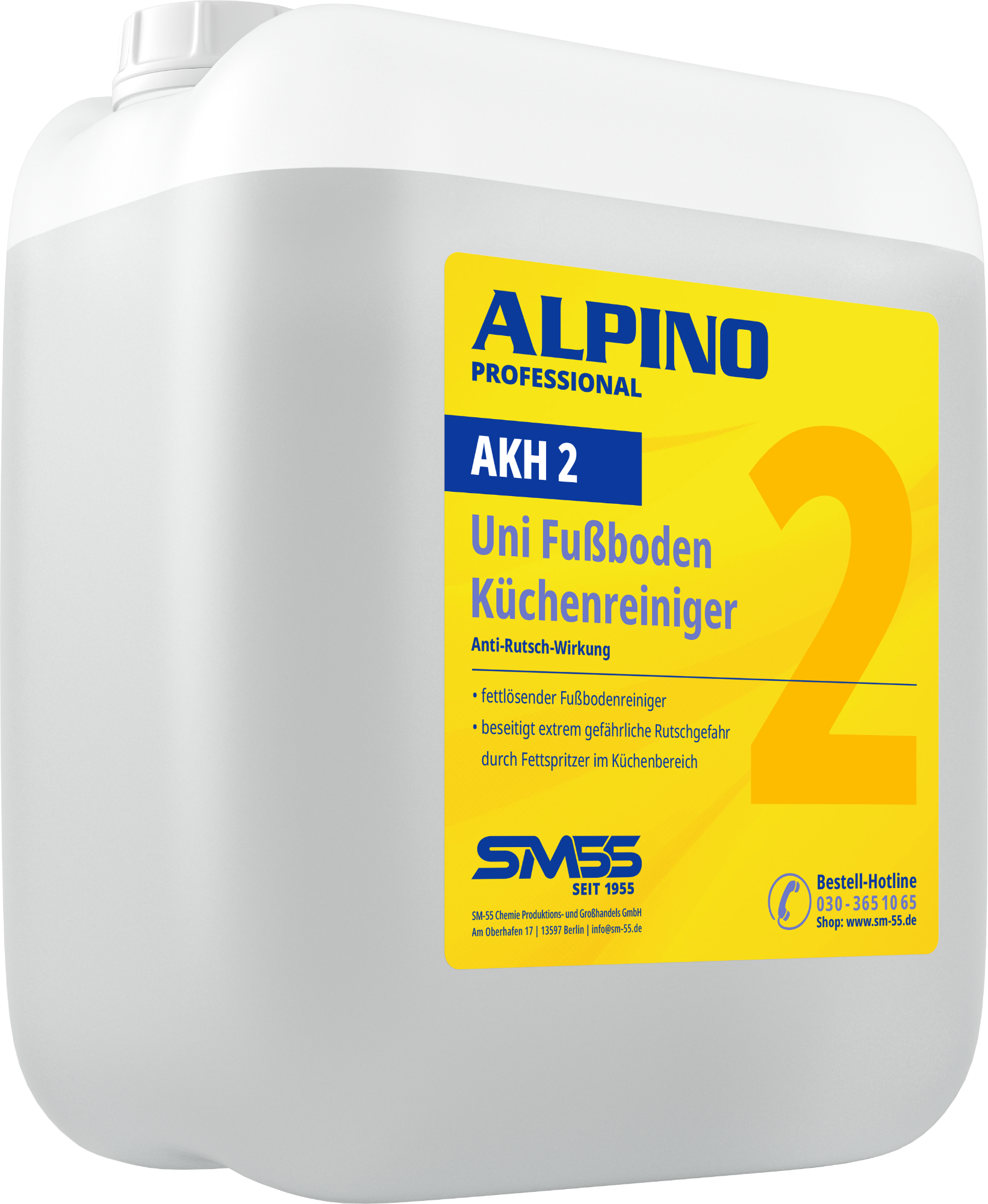 AKH 2 Uni-Fußboden-Küchenreiniger 10L