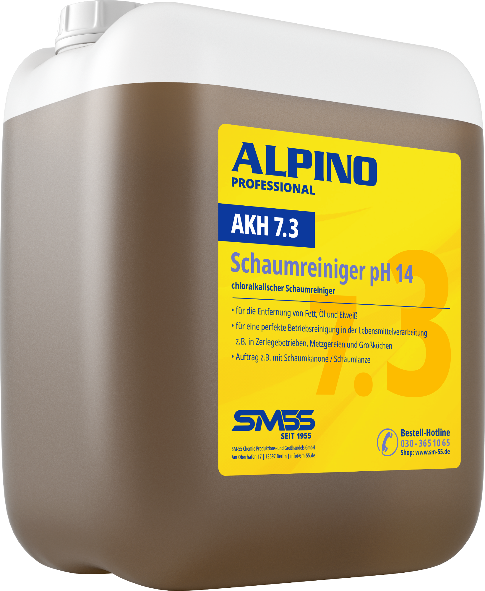 AKH 7.3 Schaumreiniger pH14 10L