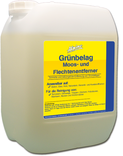 Grünbelag- und Flechtenentferner 5L