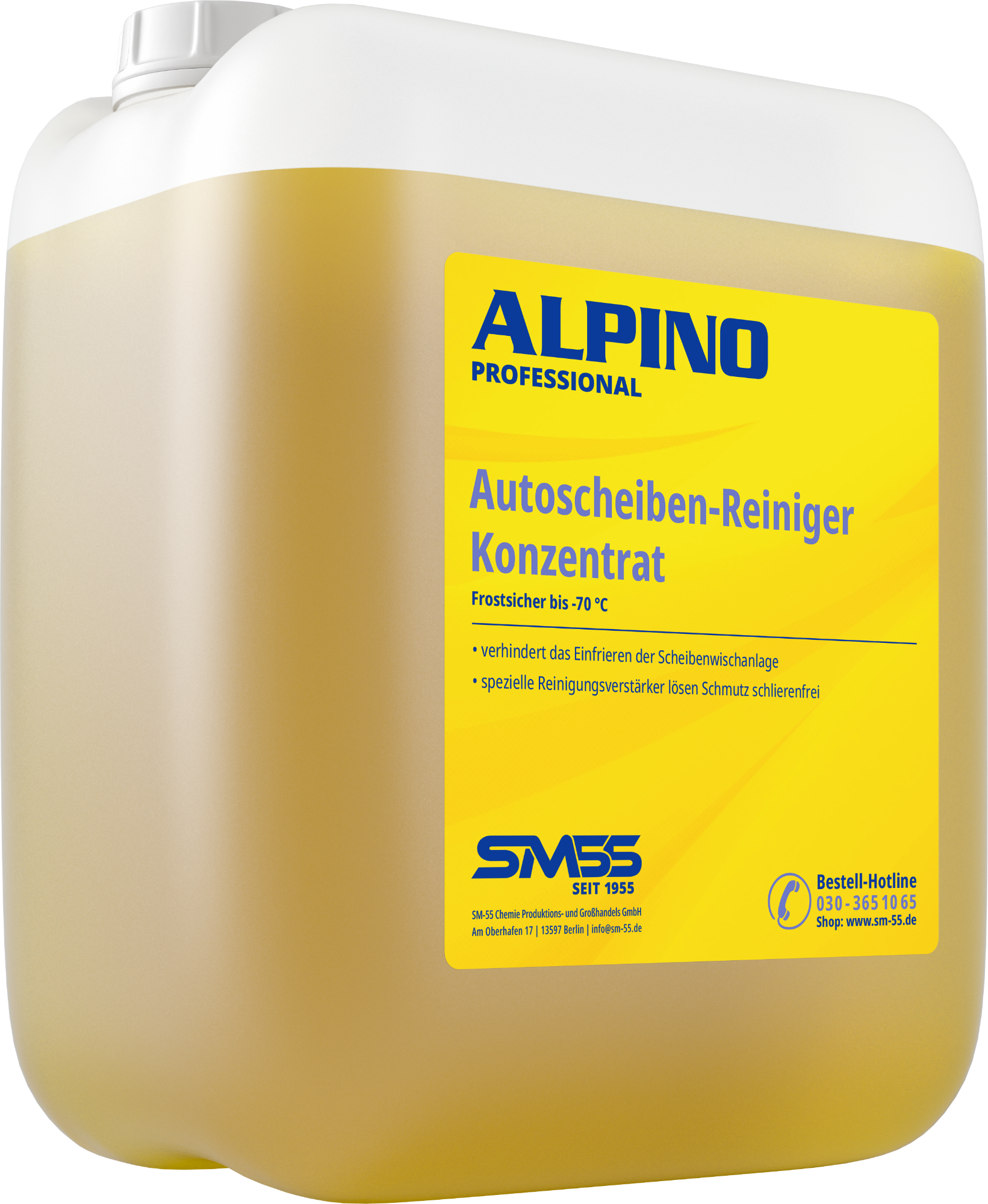 Autoscheiben-Reiniger-Konzentrat 5L  bis -70°C