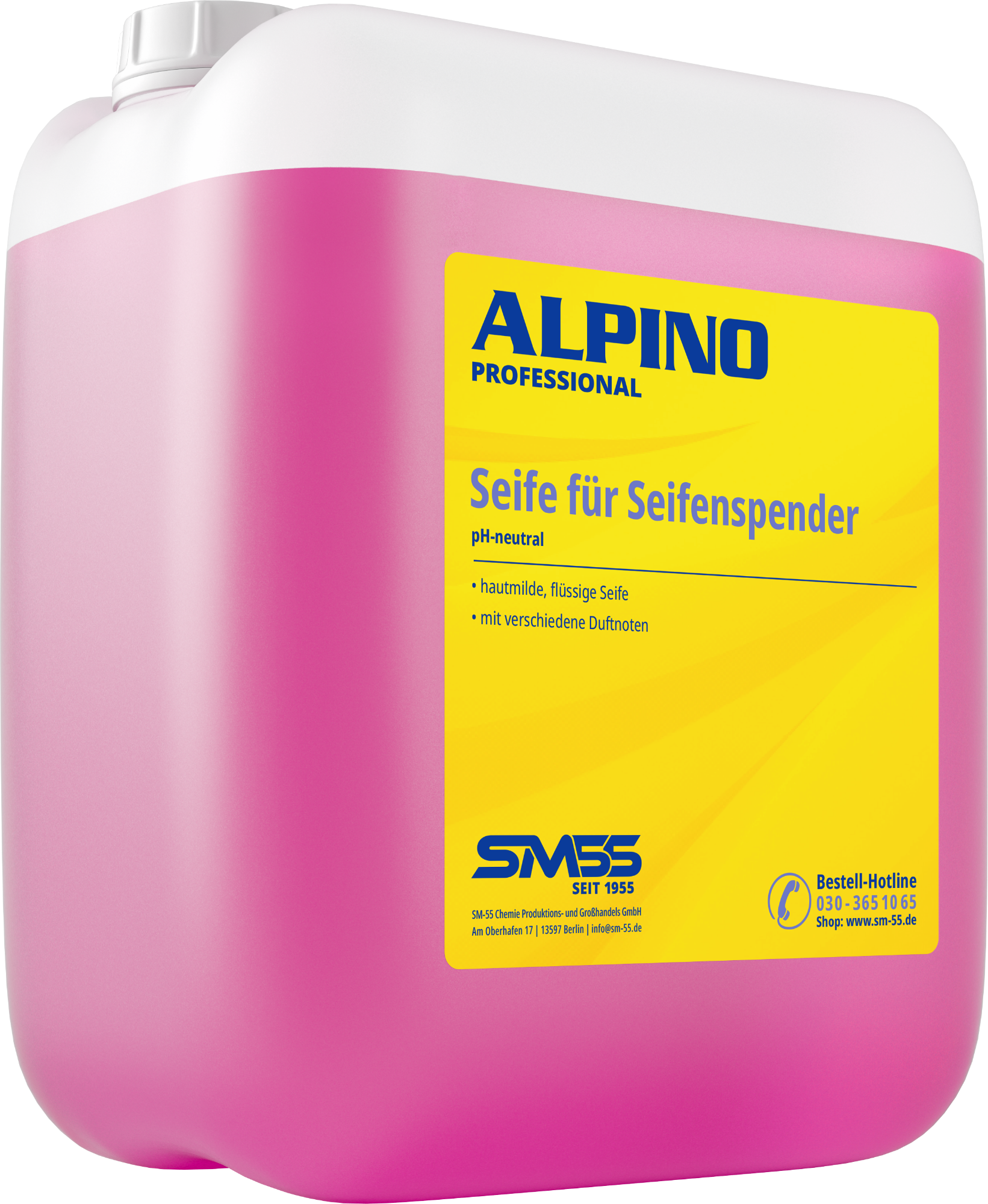 Seife für Seifenspender rose 10L