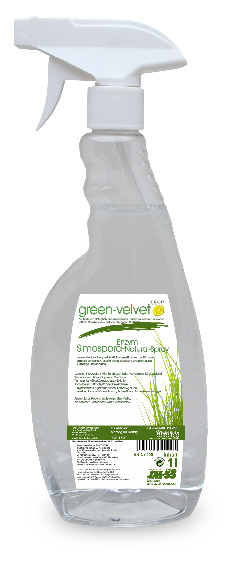 Green-Velvet-Universal-Natural-Spray 1L
