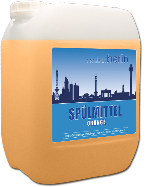 Spülmittel Orange "made in BERLIN" 10L